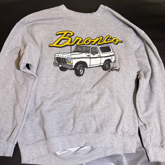 Ford Bronco Gray Sweater - Picture 1 of 4